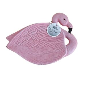 NWT Chesapeake Bay Cast Iron Flamingo Jewlery or Trinket Dish